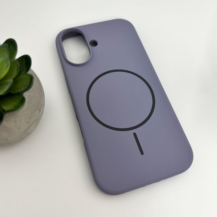Чохол для смартфона Cosmic Silicone Case Magnetic for Apple iPhone 16 50,Lavender Grey (SilMag16-50)