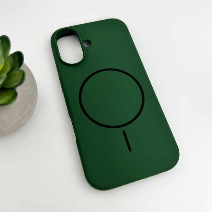 Чохол для смартфона Cosmic Silicone Case Magnetic for Apple iPhone 16 54,Atrovirens (SilMag16-54)