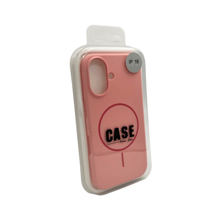 Чохол для смартфона Cosmic Silicone Case Magnetic for Apple iPhone 16 12,Pink (SilMag16-12)