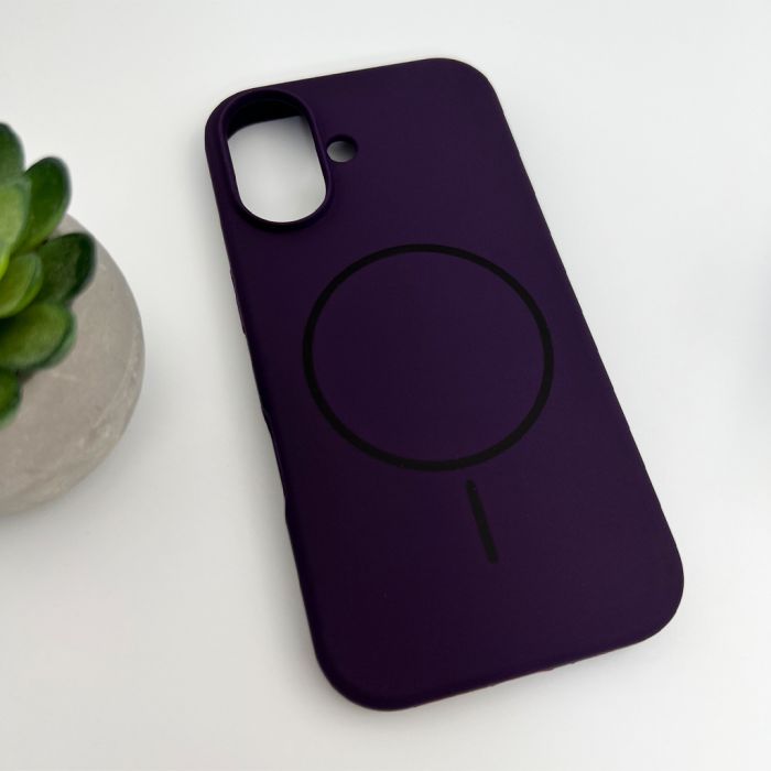 Чохол для смартфона Cosmic Silicone Case Magnetic for Apple iPhone 16 30,Dark Purple (SilMag16-30)