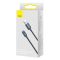 Кабель Baseus Crystal Shine Series Fast Charging Data Cable USB to Type-C 100W 2m Black (CAJY000501)