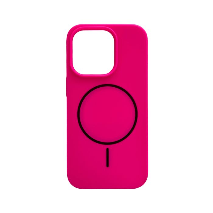 Чохол для смартфона Cosmic Silicone Case Magnetic for Apple iPhone 16 Pro 52,Shiny Pink (SilMag16P-52)
