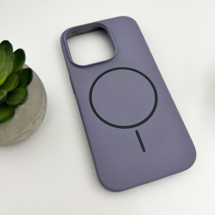 Чохол для смартфона Cosmic Silicone Case Magnetic for Apple iPhone 16 Pro 50,Lavender Grey (SilMag16P-50)
