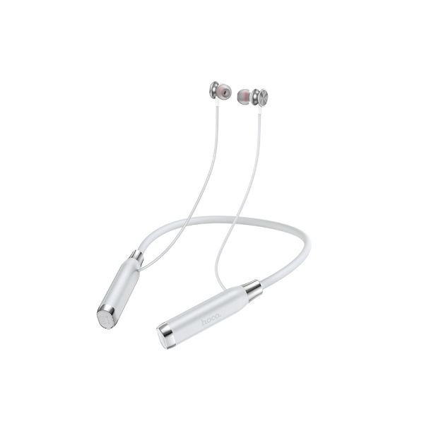 Бездротові спортивні навушники HOCO ES62 Pretty neck-hang BT earphones Grey (6931474770745)