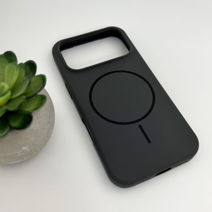 Чохол для смартфона Cosmic Silicone Case Magnetic for Apple iPhone 17 Pro Max 15,Dark Grey (SilMag17PM-15)