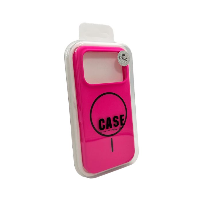Чохол для смартфона Cosmic Silicone Case Magnetic for Apple iPhone 17 Pro Max 52,Shiny Pink (SilMag17PM-52)