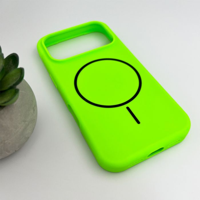 Чохол для смартфона Cosmic Silicone Case Magnetic for Apple iPhone 17 Pro Max 53,Shiny Green (SilMag17PM-53)