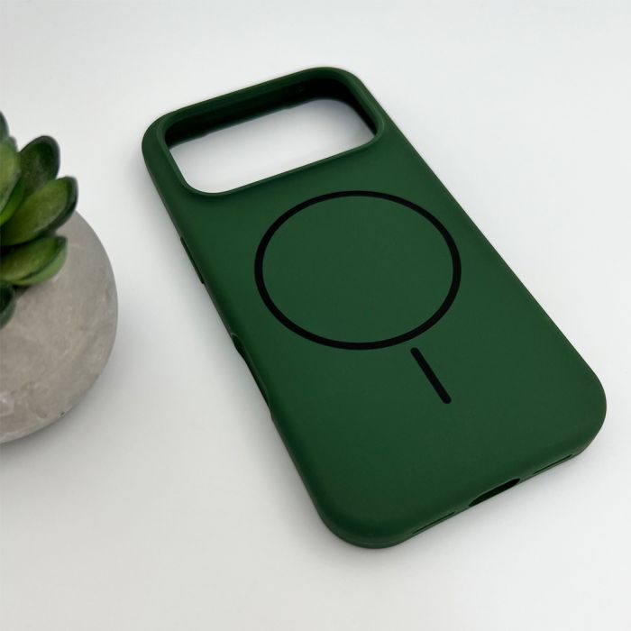 Чохол для смартфона Cosmic Silicone Case Magnetic for Apple iPhone 17 Pro Max 54,Atrovirens (SilMag17PM-54)
