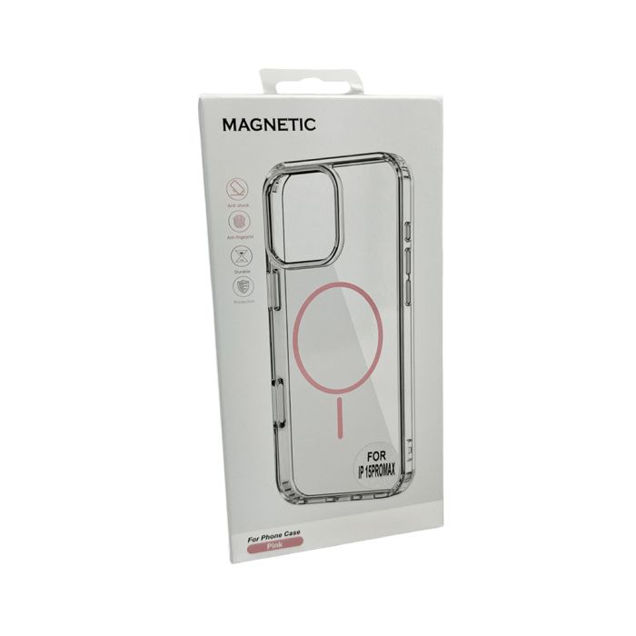 Чохол Cosmic Acrylic Thin Magnetic for Apple iPhone 12 Pro Max Pink (AcColMagi12pmPink)