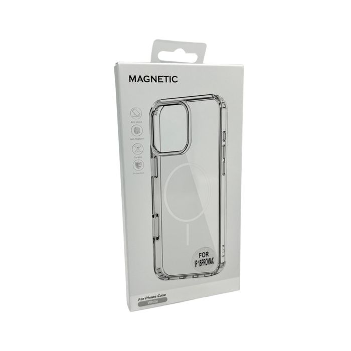 Чохол Cosmic Acrylic Thin Magnetic for Apple iPhone 14 Pro Max White (AcColMagi14pmWhite)