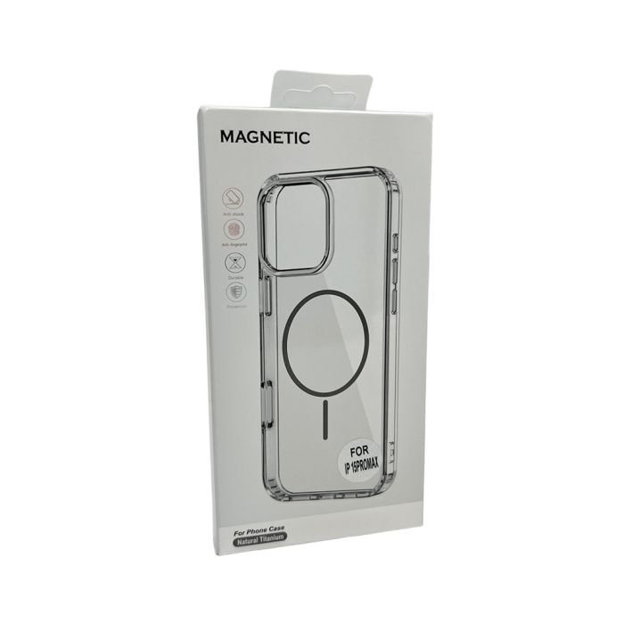 Чохол Cosmic Acrylic Thin Magnetic for Apple iPhone 14 Pro Max Grey (AcColMagi14pmGrey)