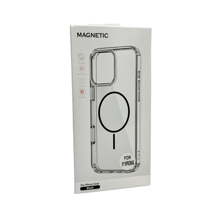 Чохол Cosmic Acrylic Thin Magnetic for Apple iPhone 14 Pro Max Black (AcColMagi14pmBlack)