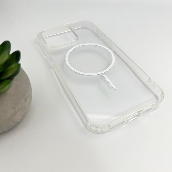 Чохол Cosmic Acrylic Thin Magnetic for Apple iPhone 14 Pro White (AcColMagi14pWhite)