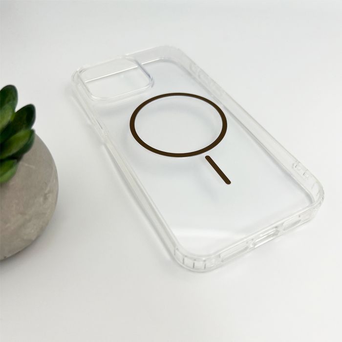 Чохол Cosmic Acrylic Thin Magnetic for Apple iPhone 14 Pro Gold (AcColMagi14pGold)