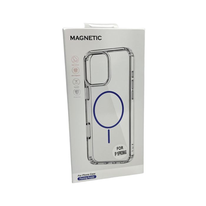 Чохол Cosmic Acrylic Thin Magnetic for Apple iPhone 14 Purple (AcColMagi14Purple)