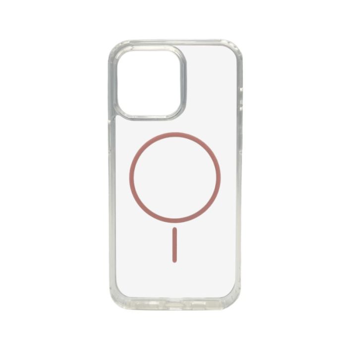 Чохол Cosmic Acrylic Thin Magnetic for Apple iPhone 15 Pro Max Pink (AcColMagi15pmPink)