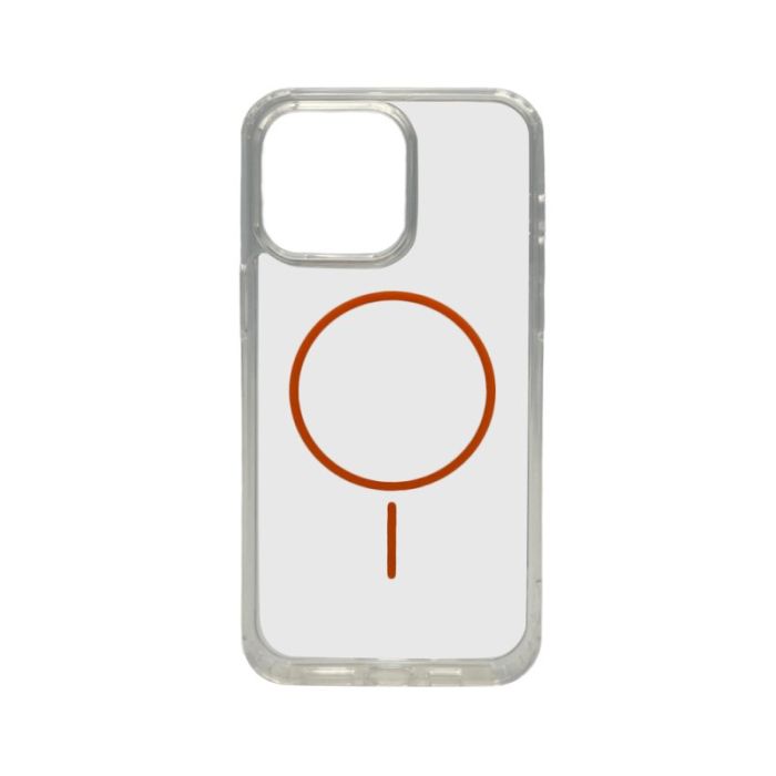 Чохол Cosmic Acrylic Thin Magnetic for Apple iPhone 15 Pro Max Orange (AcColMagi15pmOrange)