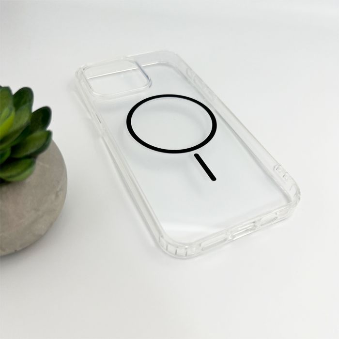 Чохол Cosmic Acrylic Thin Magnetic for Apple iPhone 15 Pro Max Black (AcColMagi15pmBlack)