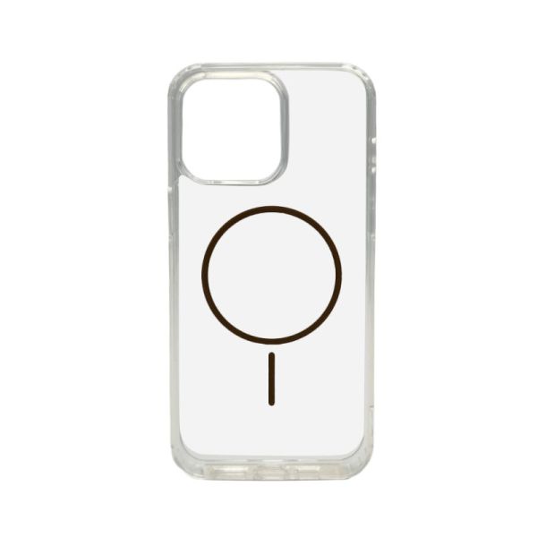 Чохол Cosmic Acrylic Thin Magnetic for Apple iPhone 15 Pro Gold (AcColMagi15pGold)