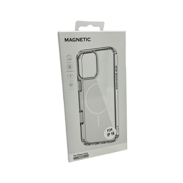Чохол Cosmic Acrylic Thin Magnetic for Apple iPhone 16 White (AcColMagi16White)