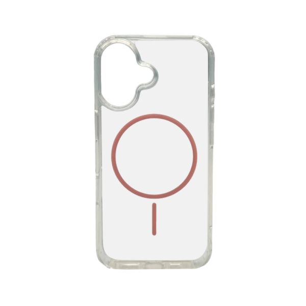 Чохол Cosmic Acrylic Thin Magnetic for Apple iPhone 16 Pink (AcColMagi16Pink)