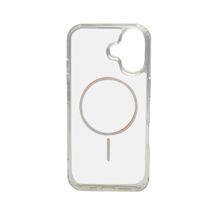 Чохол Cosmic Acrylic Thin Magnetic for Apple iPhone 16 Orange (AcColMagi16Orange)