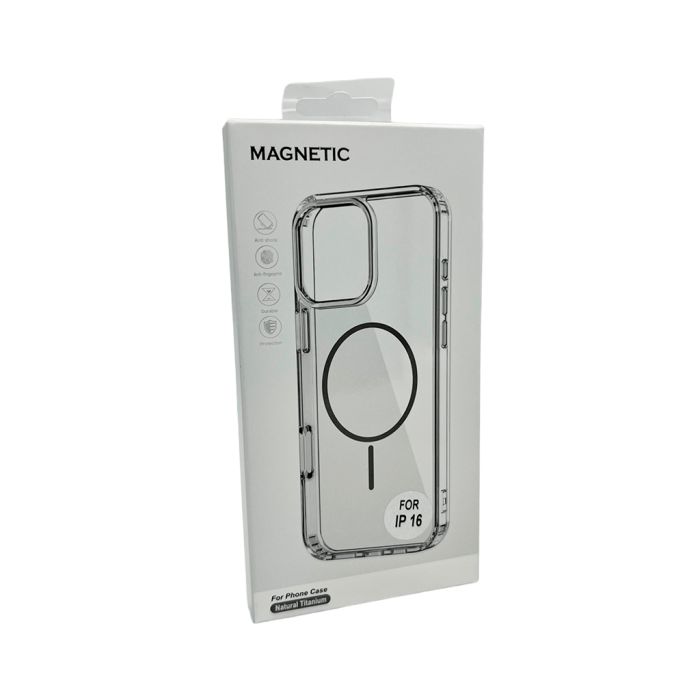 Чохол Cosmic Acrylic Thin Magnetic for Apple iPhone 16 Grey (AcColMagi16Grey)