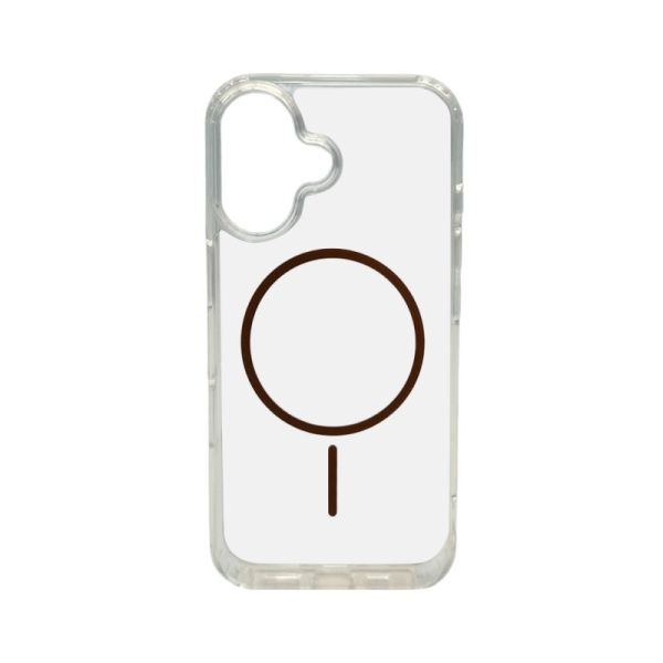 Чохол Cosmic Acrylic Thin Magnetic for Apple iPhone 16 Gold (AcColMagi16Gold)