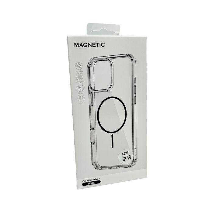 Чохол Cosmic Acrylic Thin Magnetic for Apple iPhone 16 Black (AcColMagi16Black)