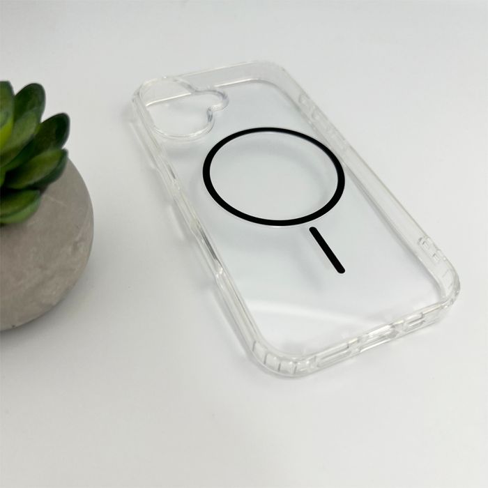 Чохол Cosmic Acrylic Thin Magnetic for Apple iPhone 16 Black (AcColMagi16Black)