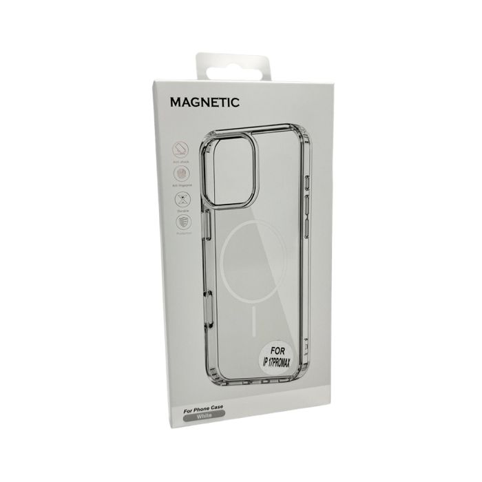 Чохол Cosmic Acrylic Thin Magnetic for Apple iPhone 17 Pro Max White (AcColMagi17pmWhite)
