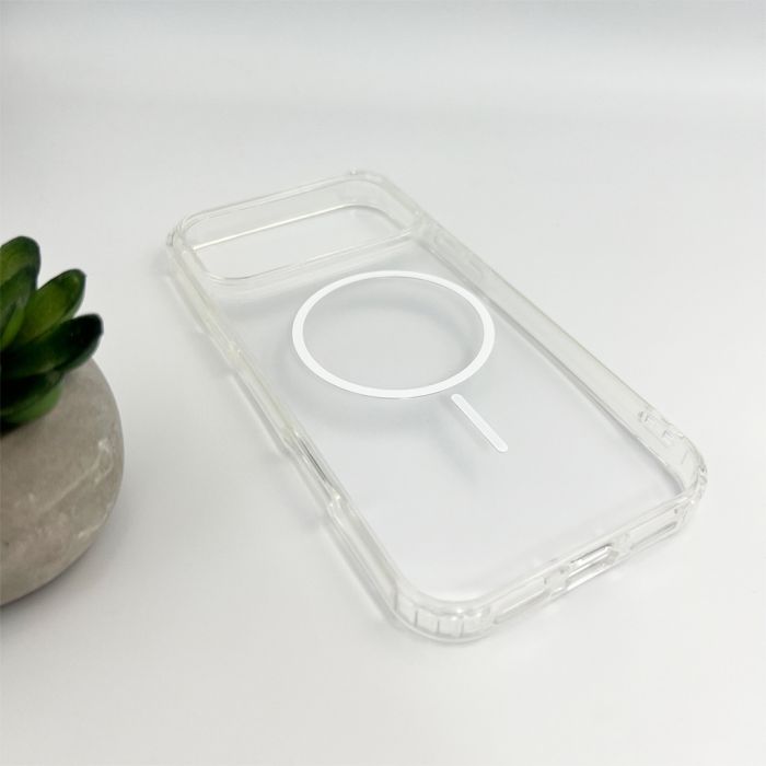 Чохол Cosmic Acrylic Thin Magnetic for Apple iPhone 17 Pro Max White (AcColMagi17pmWhite)