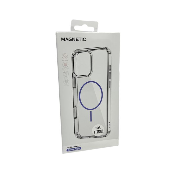 Чохол Cosmic Acrylic Thin Magnetic for Apple iPhone 17 Pro Purple (AcColMagi17pPurple)