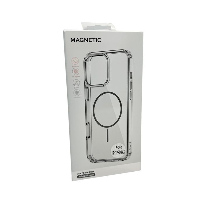 Чохол Cosmic Acrylic Thin Magnetic for Apple iPhone 17 Pro Grey (AcColMagi17pGrey)