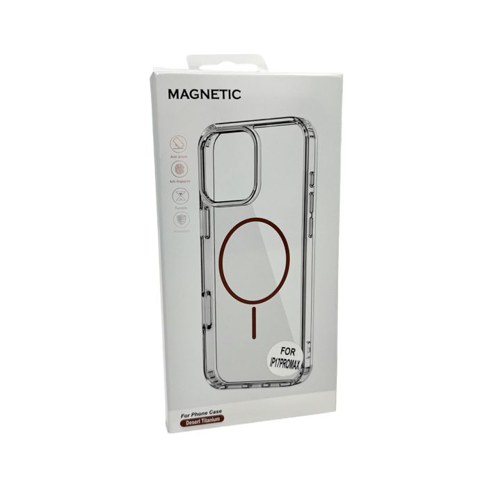 Чохол Cosmic Acrylic Thin Magnetic for Apple iPhone 17 Pro Gold (AcColMagi17pGold)