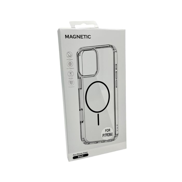 Чохол Cosmic Acrylic Thin Magnetic for Apple iPhone 17 Pro Black (AcColMagi17pBlack)
