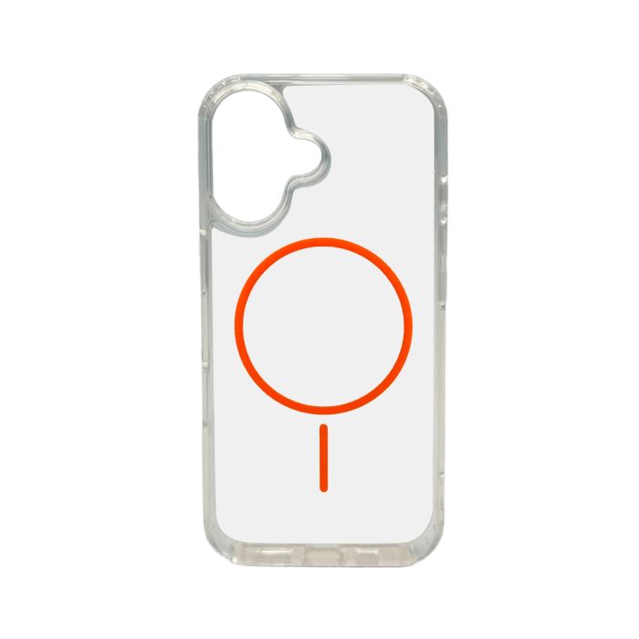 Чохол Cosmic Acrylic Thin Magnetic for Apple iPhone 17 Orange (AcColMagi17Orange)