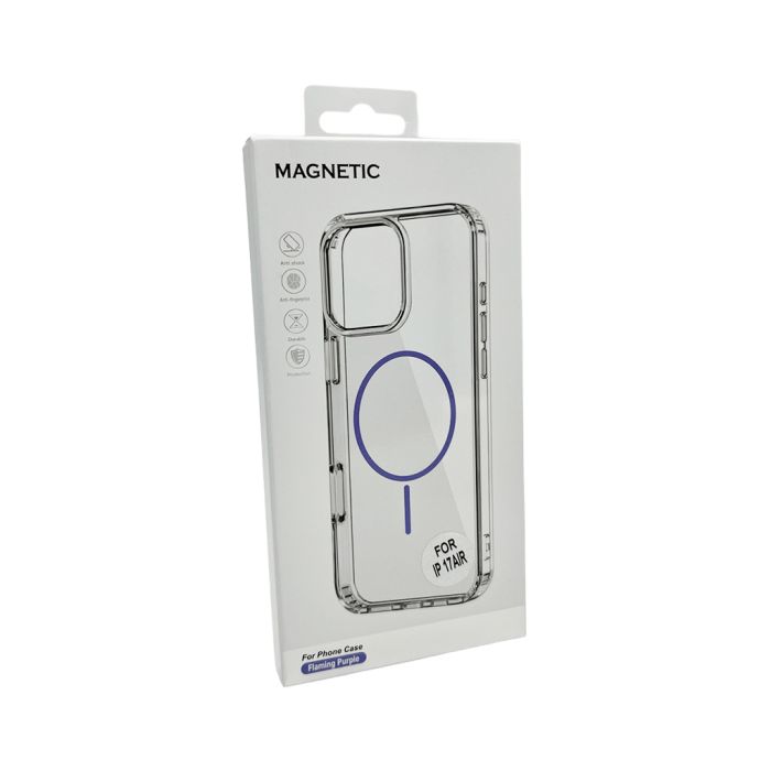 Чохол Cosmic Acrylic Thin Magnetic for Apple iPhone 17 Air Purple (AcColMagi17APurple)