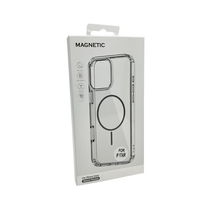 Чохол Cosmic Acrylic Thin Magnetic for Apple iPhone 17 Air Grey (AcColMagi17AGrey)