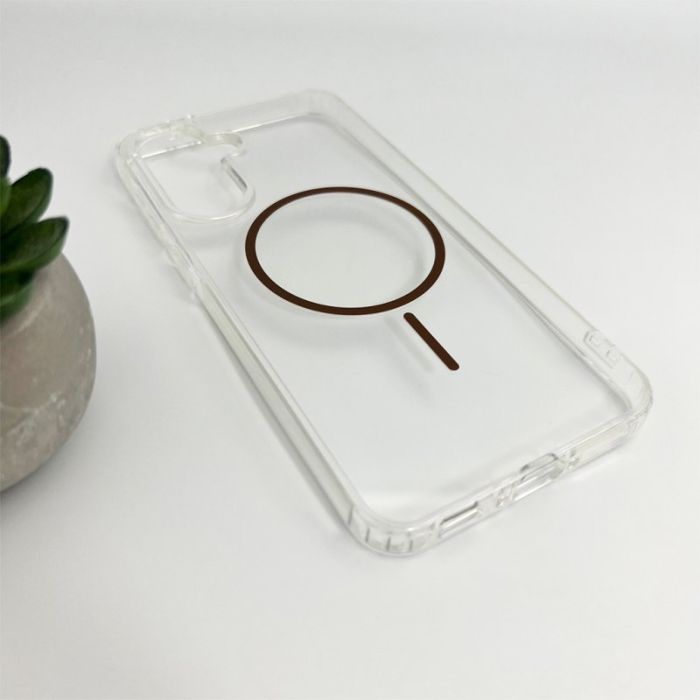 Чохол Cosmic Acrylic Thin Magnetic for Samsung Galaxy S25 Plus Gold (AcColMagiSS25PGold)