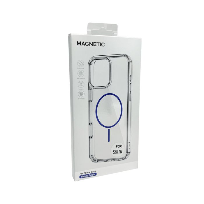 Чохол Cosmic Acrylic Thin Magnetic for Samsung Galaxy S25 Ultra Purple (AcColMagiSS25PUPurple)