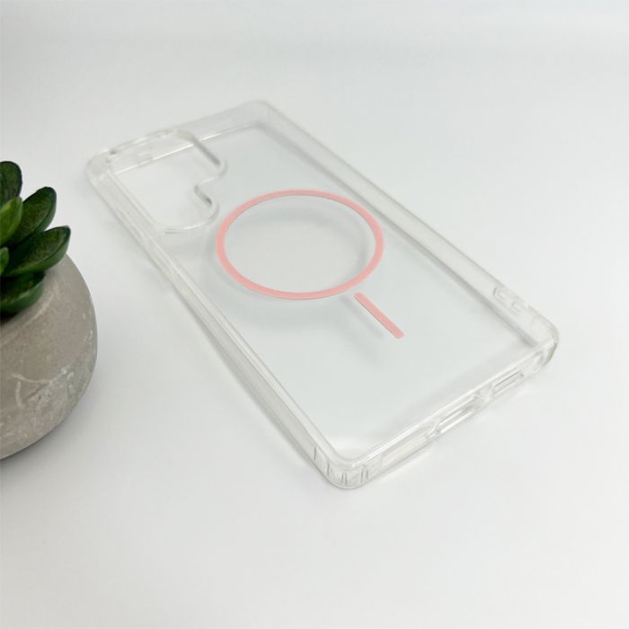 Чохол Cosmic Acrylic Thin Magnetic for Samsung Galaxy S25 Ultra Pink (AcColMagiSS25PUPink)