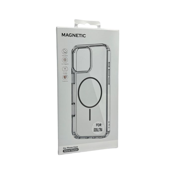 Чохол Cosmic Acrylic Thin Magnetic for Samsung Galaxy S25 Ultra Grey (AcColMagiSS25PUGrey)