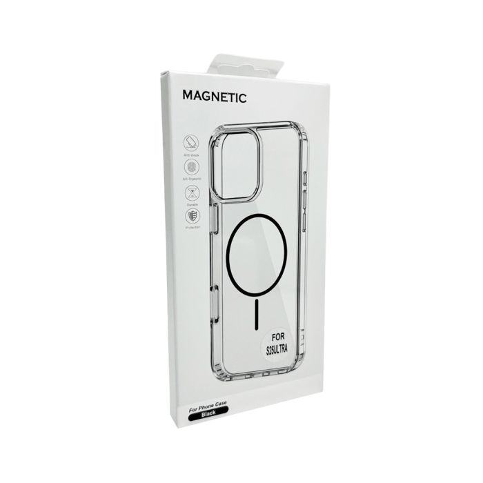 Чохол Cosmic Acrylic Thin Magnetic for Samsung Galaxy S25 Ultra Black (AcColMagiSS25PUBlack)