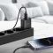 Мережевий зарядний пристрій з кабелем HOCO C141A Smart dual-port charger set(iP) Black (6942007627863)