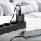 Мережевий зарядний пристрій з кабелем HOCO C141A Smart dual-port charger set(Type-C) Black (6942007627900)