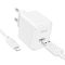 Мережевий зарядний пристрій з кабелем HOCO CS11A Ocean single port charger set(iP) White (6942007603577)