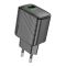 Мережевий зарядний пристрій HOCO CS21A Rich single port QC3.0 charger Black (6942007609883)
