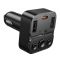 АЗП з FM-модулятором HOCO E87 Delta 35W(1A1C) car BT FM transmitter (6942007658980)