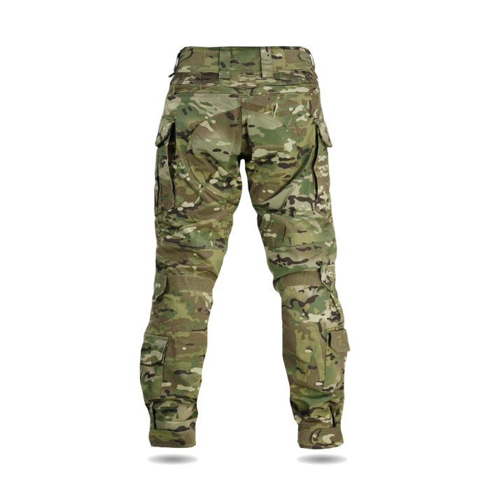 Брюки с наколенниками Kalista Military Full-Pro из рип-стопа, мультикам